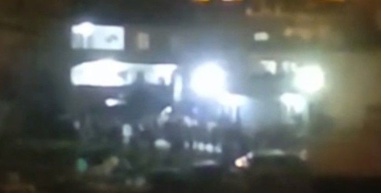 Düğünde magandalar havaya defalarca kez böyle ateş açtı
