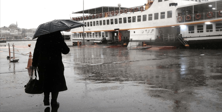 İstanbul'da bazı vapur seferleri yapılamıyor