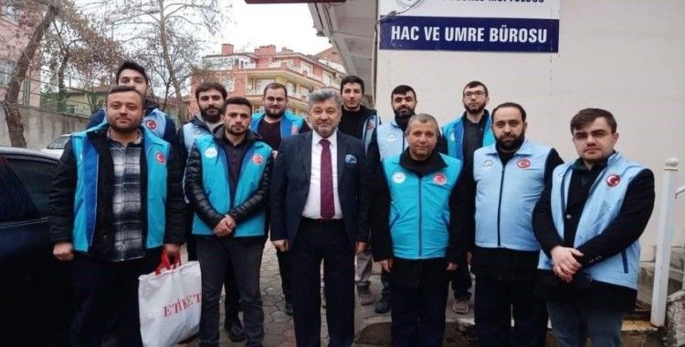 Deprem bölgesine 5 ton sıvı yağ gönderdiler
