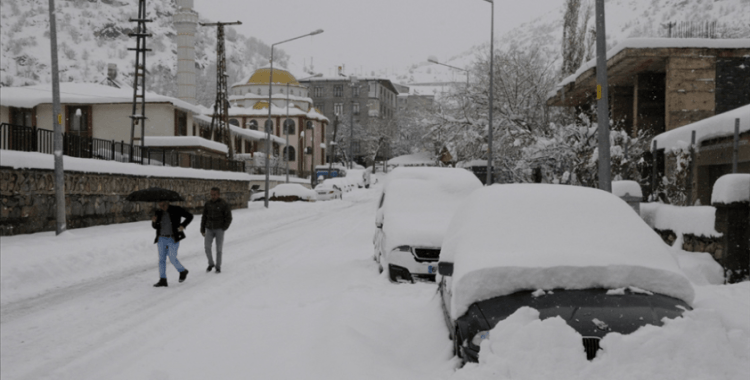 Hakkari çevresi ile Şırnak'ın doğusunda kuvvetli kar uyarısı