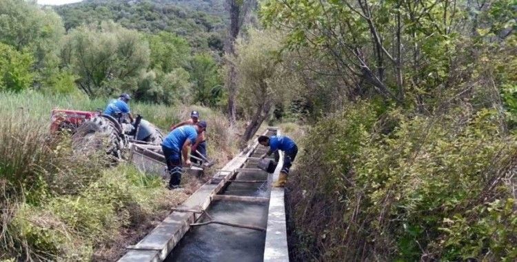 Üreten köylüye sulama desteği
