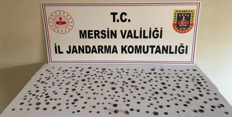 Mersin'de Roma ve Bizans dönemine ait 345 adet tarihi eser ele geçirildi