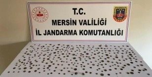 Mersin'de Roma ve Bizans dönemine ait 345 adet tarihi eser ele geçirildi