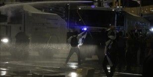 İsrail polisi Tel Aviv'de yargı düzenlemesi karşıtlarının gösterisine müdahale etti