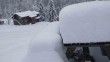 Kar yağışı Rize’nin yüksek kesimlerinde etkili oldu
