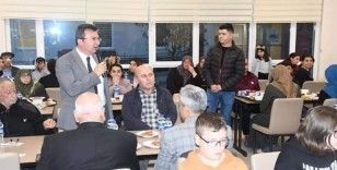 Kaymakam Şahin, depremzedelerle iftarda buluştu
