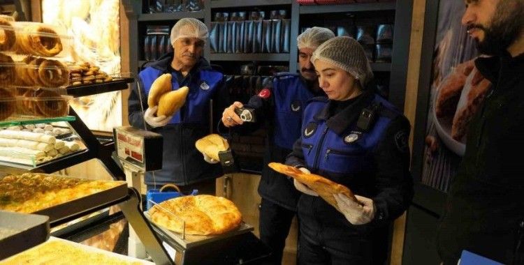 Zabıtadan fırın denetimi