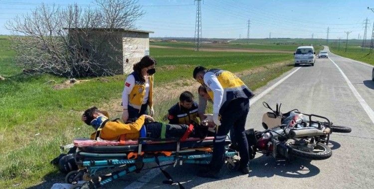 Çorlu’da trafik kazası: 2 yaralı
