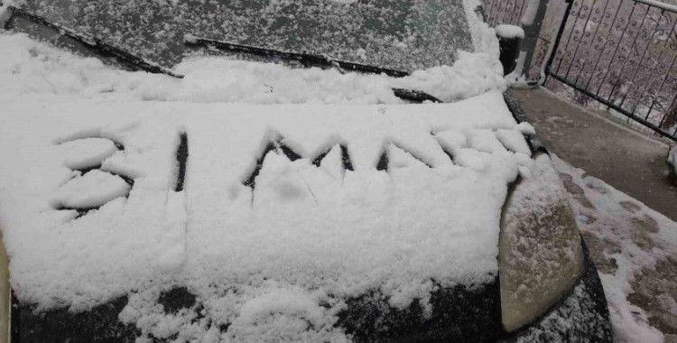 Kulp, Mart ayının son gününde beyaza büründü
