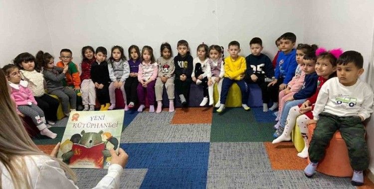 Büyükşehir Erkilet Kütüphanesi’nde minikler ağırlanıyor
