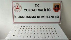 Yozgat'ta tarihi eser operasyonunda 100 sikke ele geçirildi