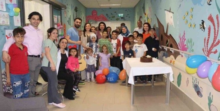 Talasemili çocuklara sürpriz etkinlik
