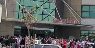 Mersin'de hastanede çıkan yangın söndürüldü