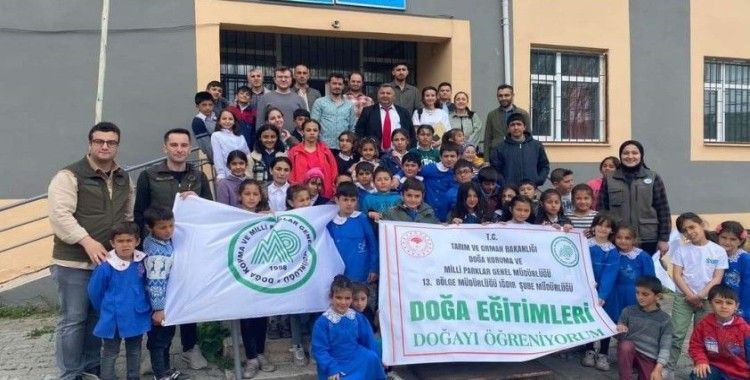 Iğdır’da öğrencilere doğa eğitimi
