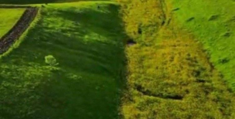 Bingöl’de bahar manzaraları dron ile görüntülendi