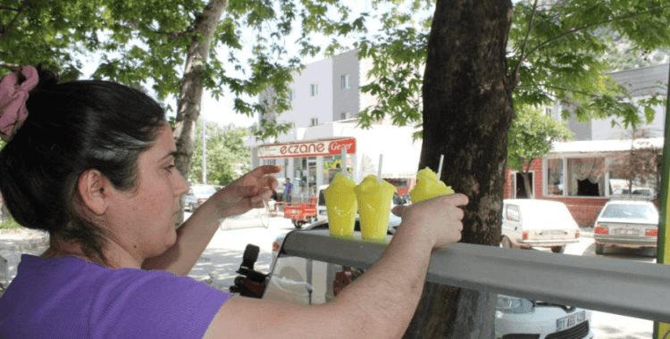 Limon, çilek ve kividen sonra lavanta dondurması üretimi de başladı