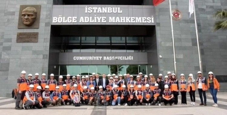 Adliye personeli AFAD gönüllüsü oldu