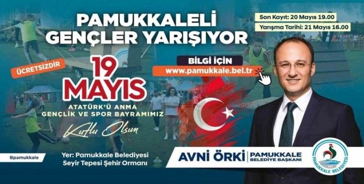 Pamukkale’de gençler yarışacak
