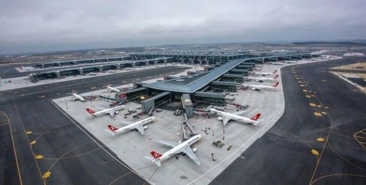 İstanbul Havalimanı yoğunlukta Avrupa'nın zirvesinde