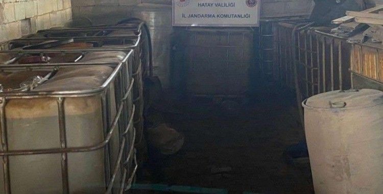 Hatay’da 5 ton kaçak akaryakıt ele geçirildi
