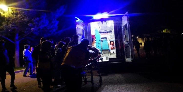 Erzurum’da motosiklet yayaya çarpıp kaçtı
