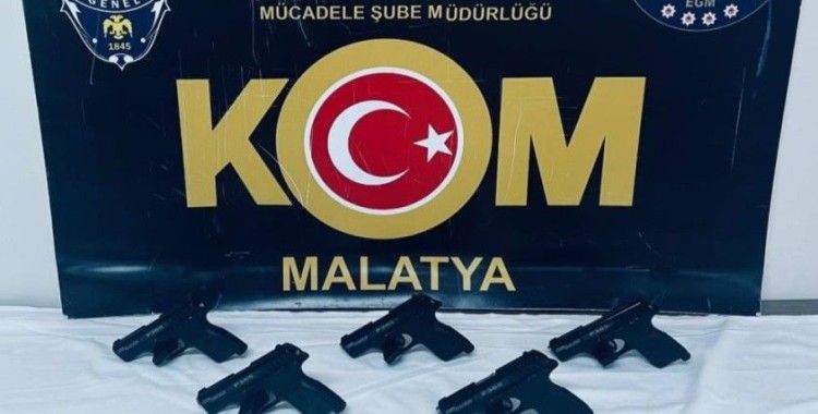 Malatya'da silah kaçakçılığı operasyonu: 1 gözaltı