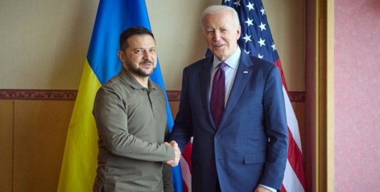 Japonya'daki G7 Zirvesi'nde Zelenskiy ile Biden bir araya geldi