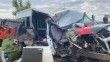 Konya'da tarım işçilerini taşıyan minibüs devrildi: 1 ölü, 8 yaralı