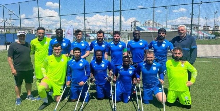 Şahinbey Ampute hedefe doğru emin adımlarla ilerliyor