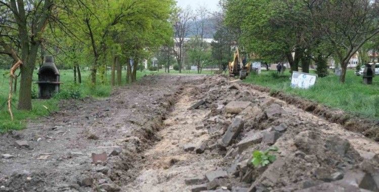 Yoncalı Mesire Alanı’nda çevre düzenlemesi
