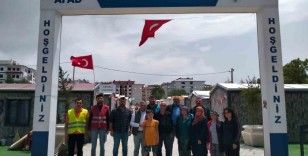 Başkan Cabbar’dan Elbistan Develi Konteyner Kent e ziyaret
