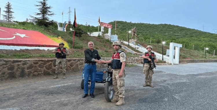 Çalıntı motosiklet sahibine teslim edildi