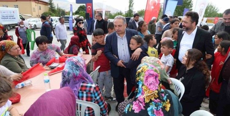 Talas’tan Elbistan’a dayanışma ziyareti
