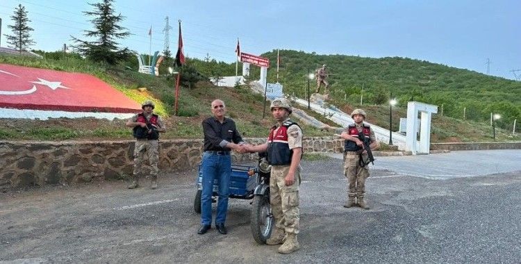 Çalıntı motosiklet sahibine teslim edildi
