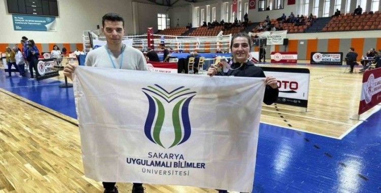 SUBÜ öğrencileri boksta iki madalya kazandı
