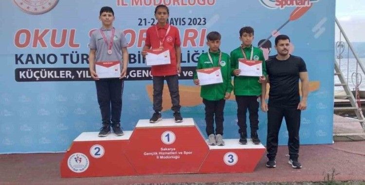 Köyceğizli İleri, kanoda altın madalya kazandı
