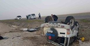 Otomobiller çarpıştı: 1 yaralı
