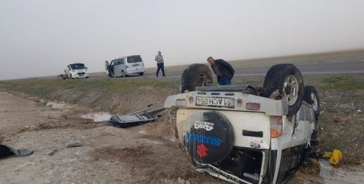 Otomobiller çarpıştı: 1 yaralı