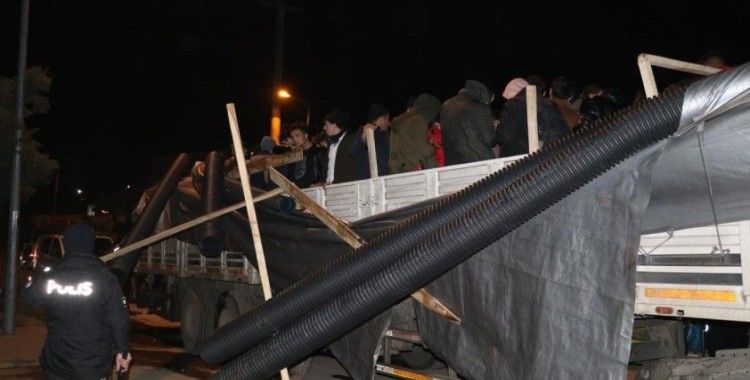 Sivas'ta 134 düzensiz göçmen yakalandı