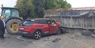Söke'de trafik kazası: 1 yaralı