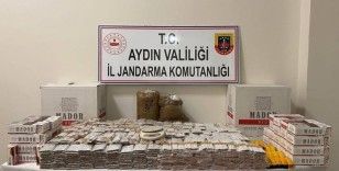 Aydın’da 1 milyon 127 bin adet içi doldurulmuş makaron ele geçirildi
