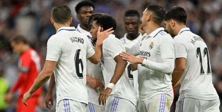 Real Madrid, ligde Rayo Vallecano'yu 2-1 yendi