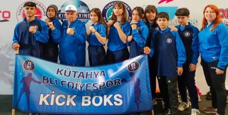 Kütahyalı sporculardan 2 gümüş ve 3 bronz madalya
