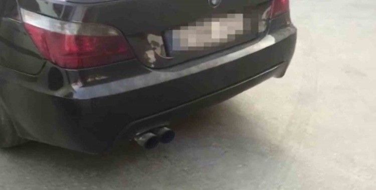 Gaziantep polisi modifiyeli araçlara göz açtırmıyor
