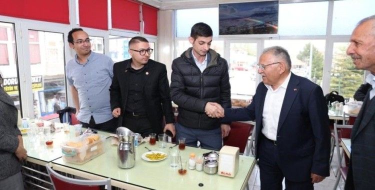 Başkan Büyükkılıç’tan Sarız’a ziyaret
