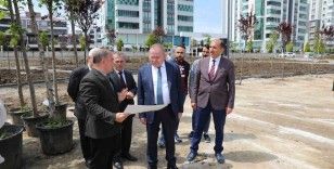 Başkan Demir: “Mahallelerimizi yeşil alanlara kavuşturuyoruz”
