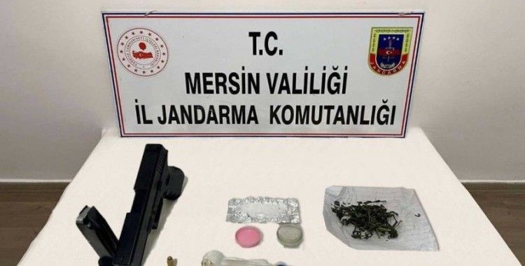 Mersin'de uyuşturucu operasyonu: 4 gözaltı