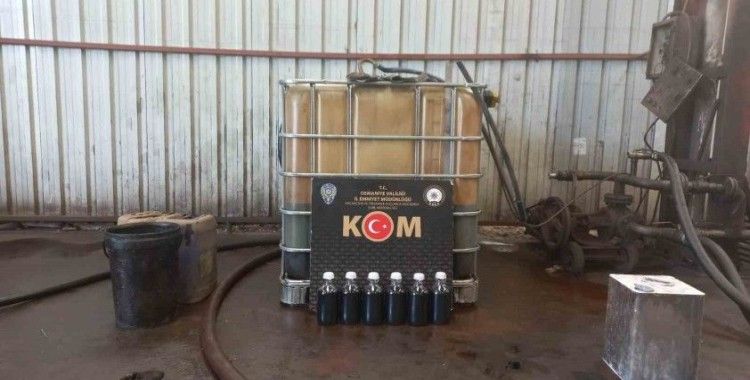 Fabrikayı kaçak akaryakıt tesisine çevirdiler: 16 gözaltı
