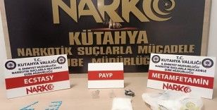 Kütahya'da 2 uyuşturucu taciri yakalandı