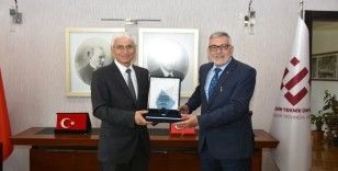 Başkan Bozkurt’tan Rektör Özcan’a teşekkür ziyareti

